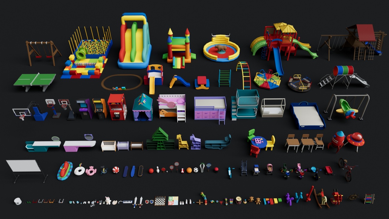 Media 1 for listing Kids Play Props Mega Pack Collection