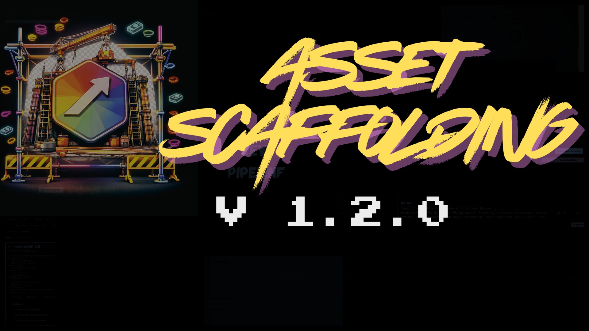 Media 1 for listing Asset Scaffolding – Unreal Project Starter Kit for Blueprint Games