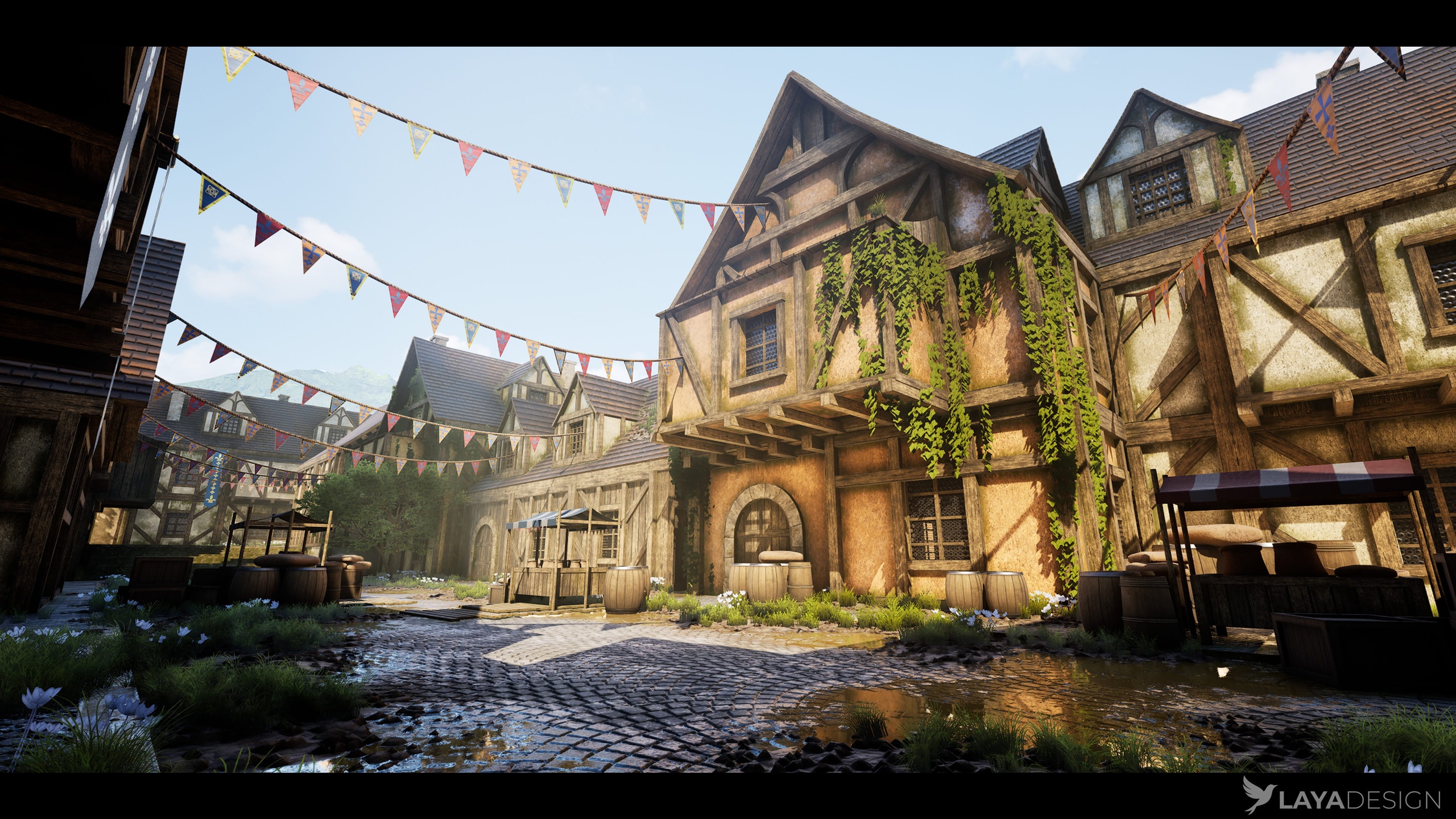 Media 1 for listing Medieval Fantasy City Kit
