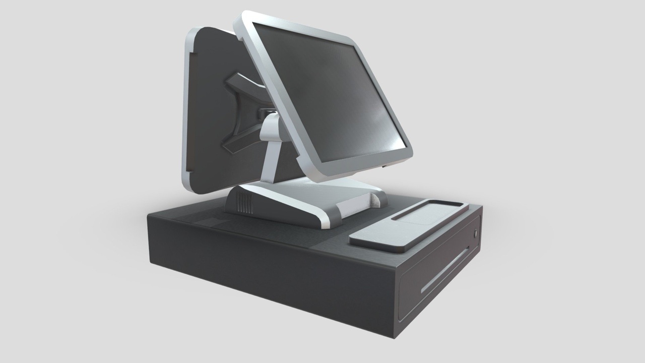 商品 Pos Dual Screen 的媒体 1