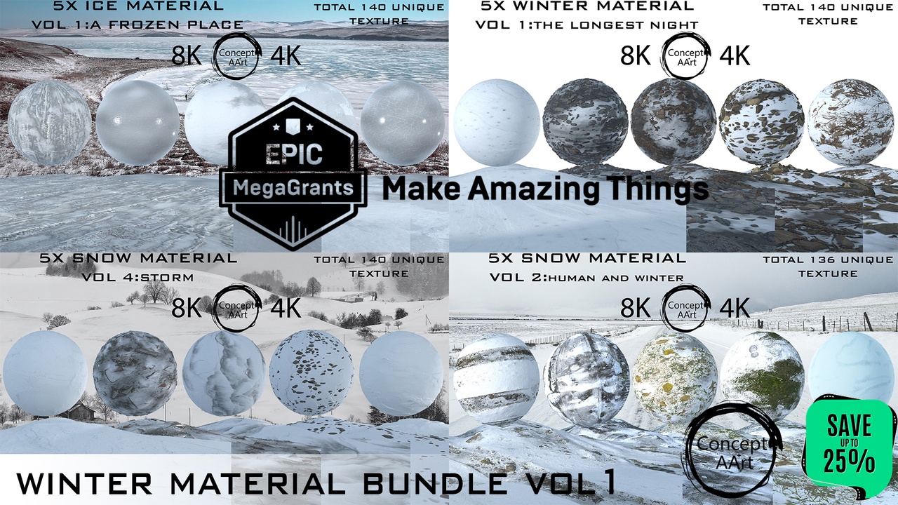 Media 1 for listing WINTER BUNDLE VOL1