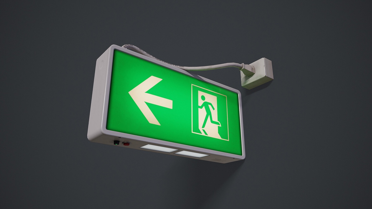 Media 1 for listing Emergency Exit Sign