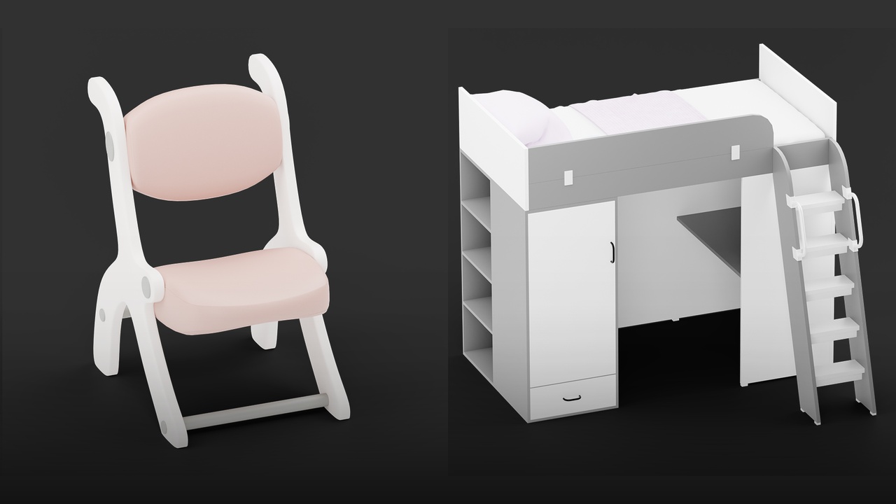 File multimediali per l'articolo Kids Room Model Collection Vol. 440: 1