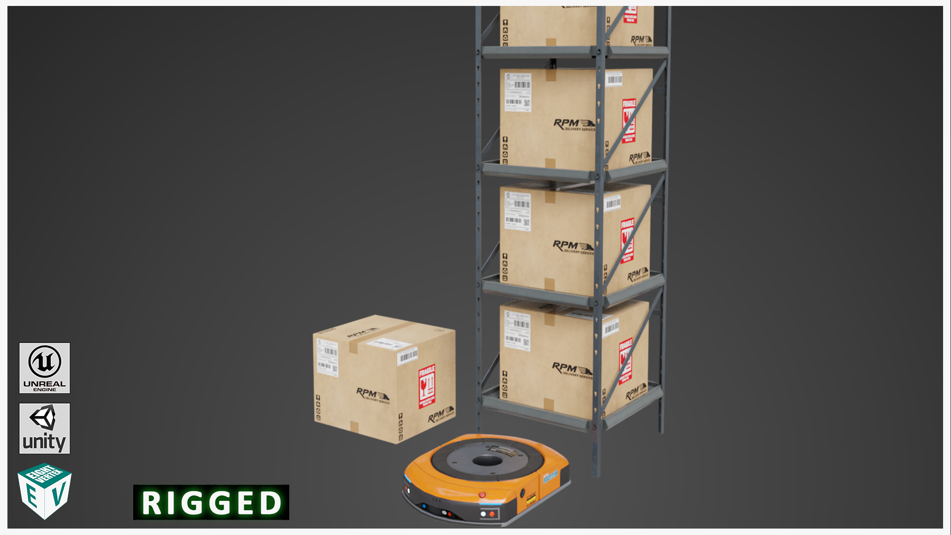 Warehouse Robot Generic All PBR Unity UE Textures | Fab