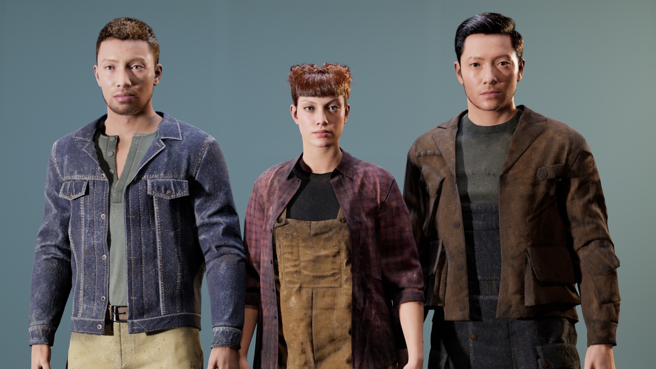 商品 Workwear Outfit Pack – MetaHuman Clothing for Male & Female 的媒体 1