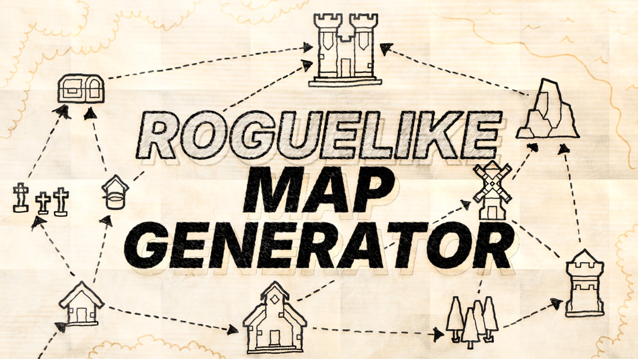 Media 1 for listing Roguelike Map Generator