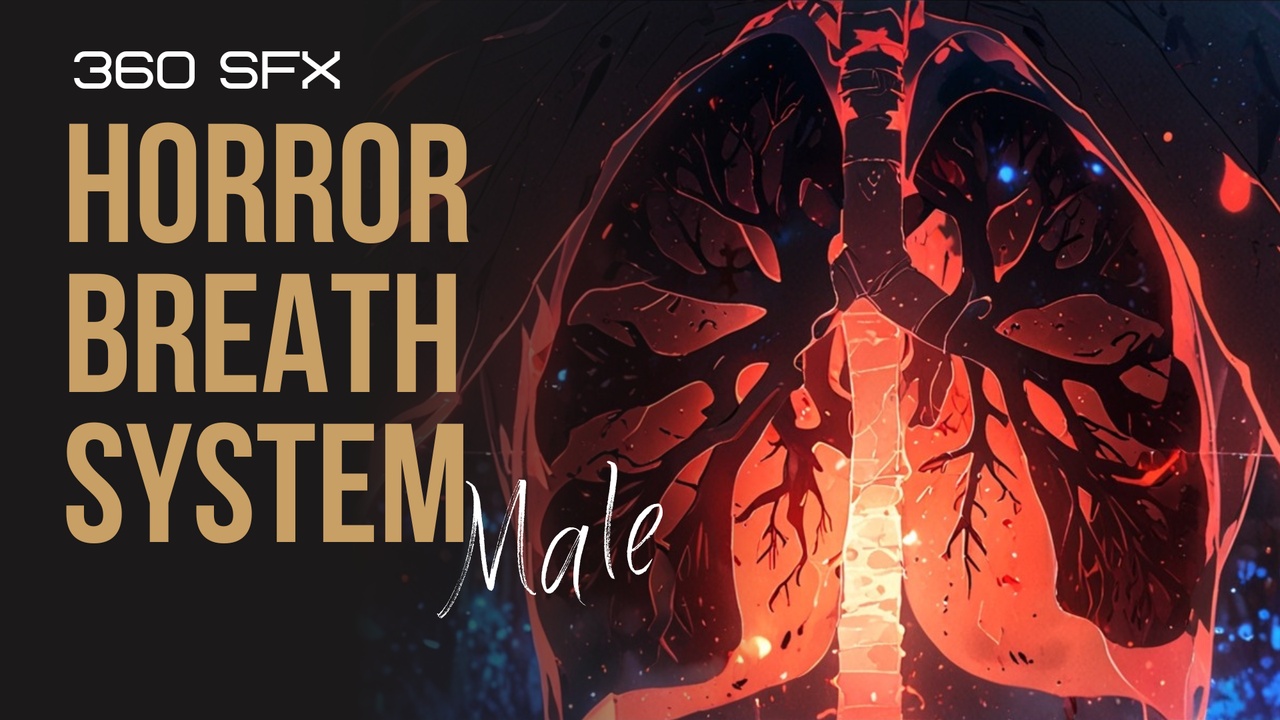 Media 1 for listing Male Horror Breath System - SFX