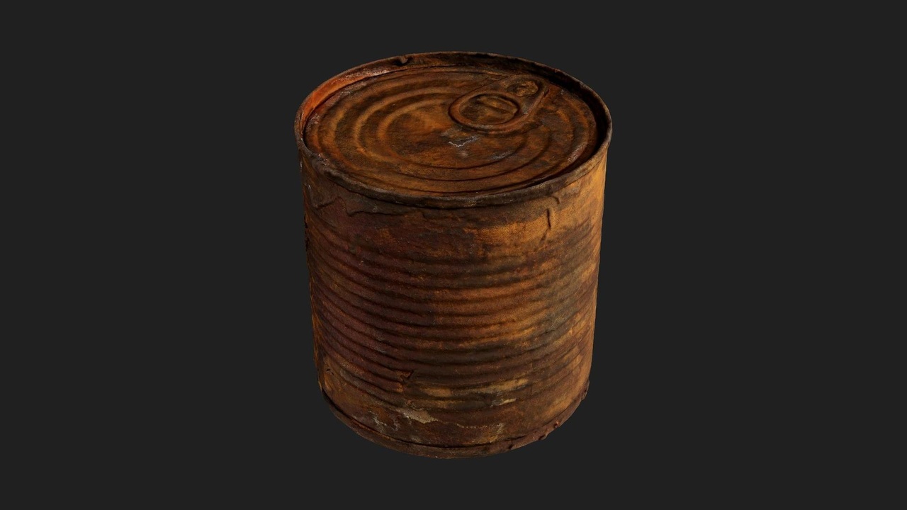 Rusty Metal Can | Fab