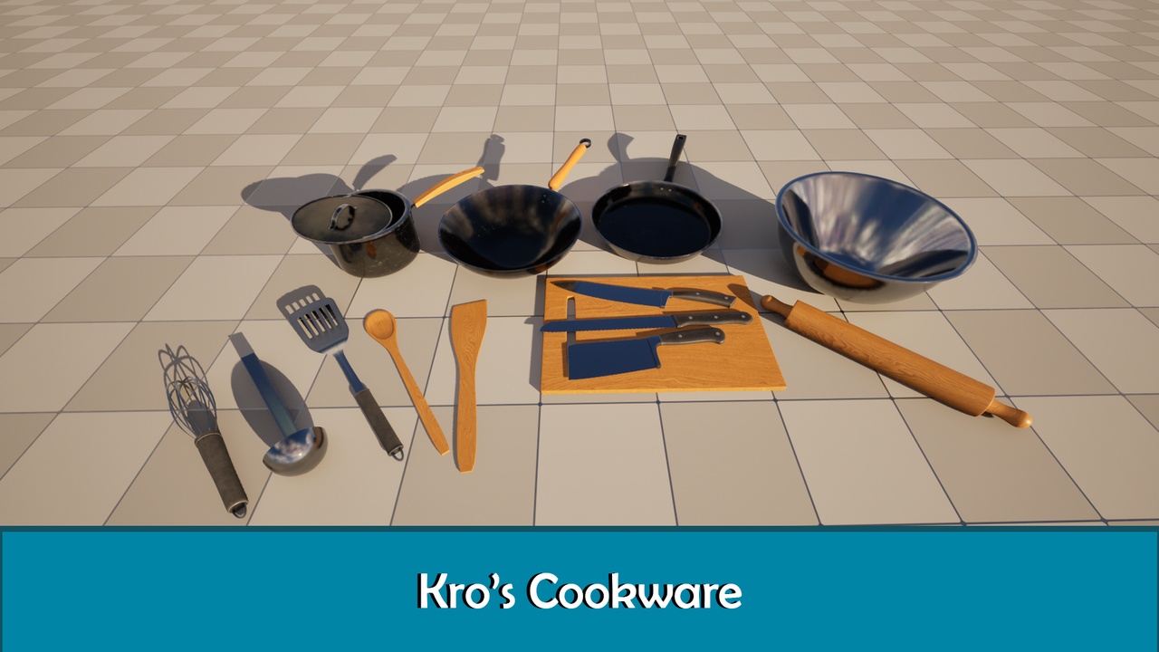 Kro's Cookware 제품 등록을 위한 미디어 1개