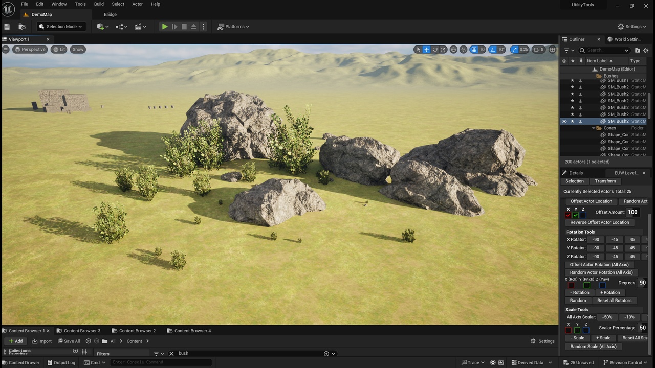 Media 1 for listing Basic Level Utility Tool: Location, Rotation, & Scale