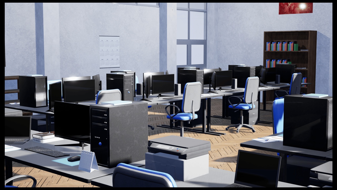Media 1 for listing Computer Classroom - Japanese School Computer Classroom