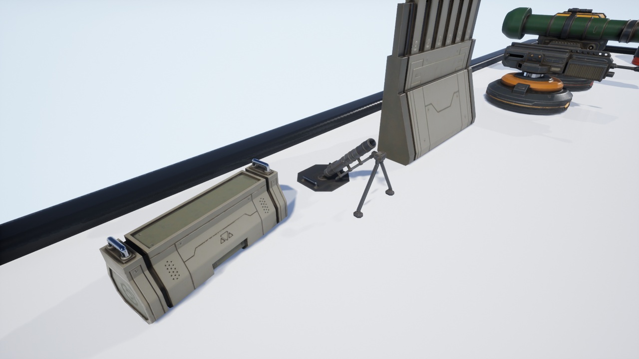 Media 1 for listing SCI-FI Military Props