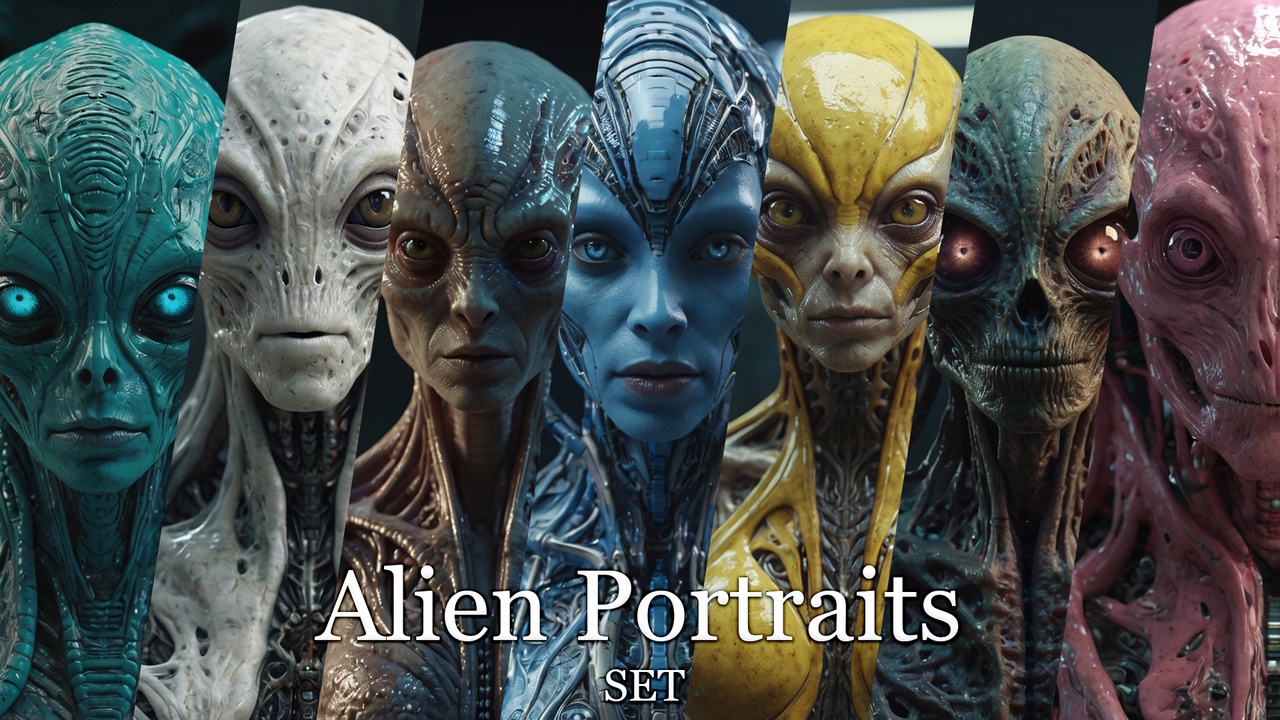 File multimediali per l'articolo Alien Portraits: 1
