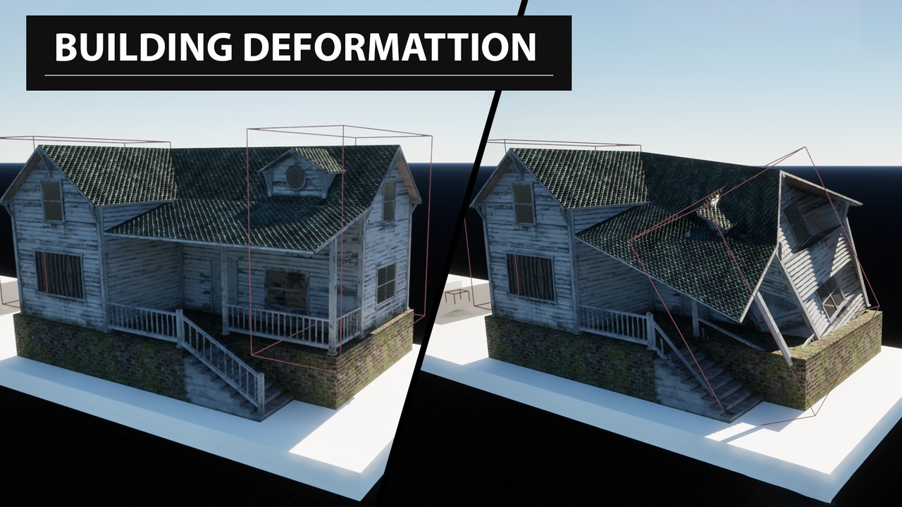 Media 1 for listing Runtime Deformation for static meshes plugin | General version