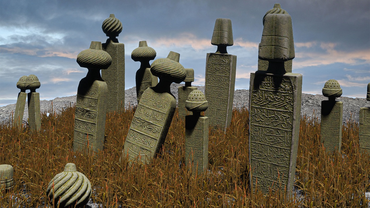 Media 1 for listing Megapoly.Art - Ottoman Gravestones HDRP