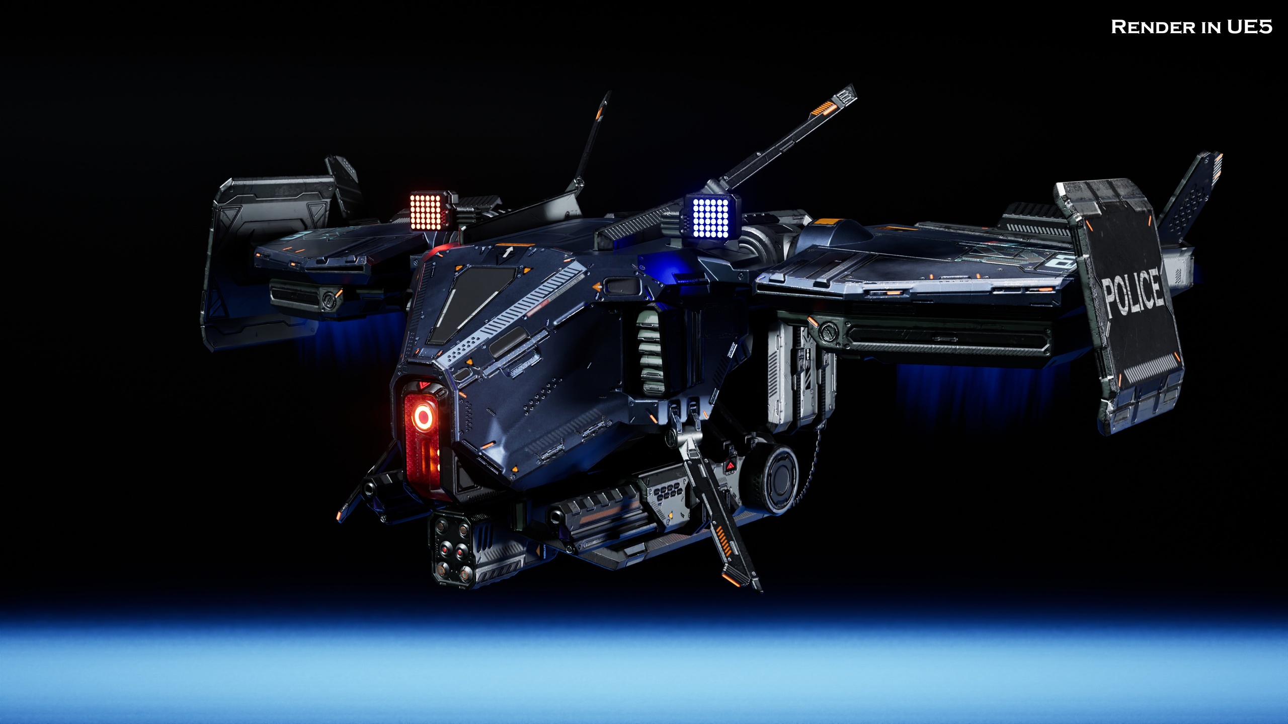 Media 1 for listing Sci-Fi Drone 1