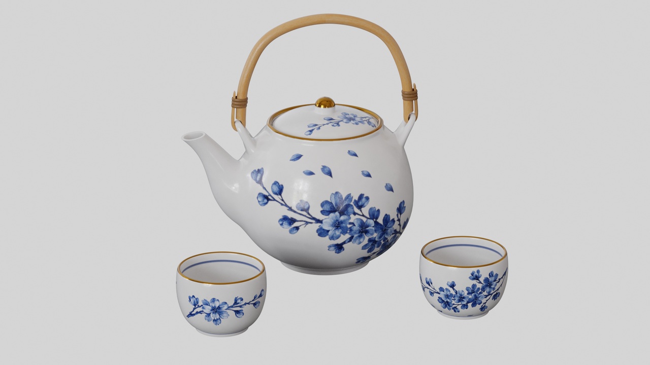 Media 1 for listing Japanese teaset