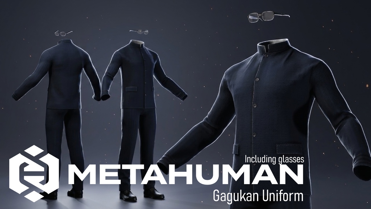 Media 1 for listing MHC: Gagukan Uniform | Metahuman Outfit