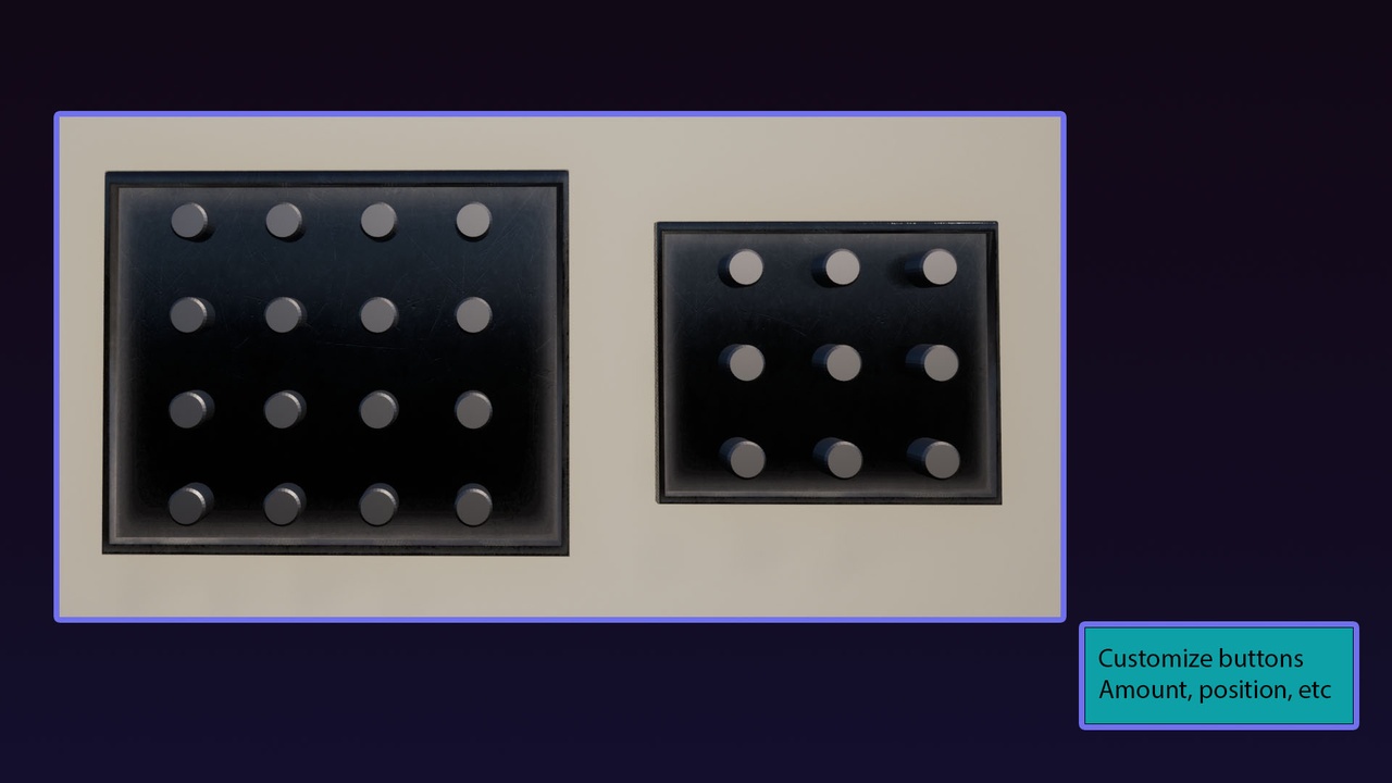 Media 1 for listing Easy Buttons Panel