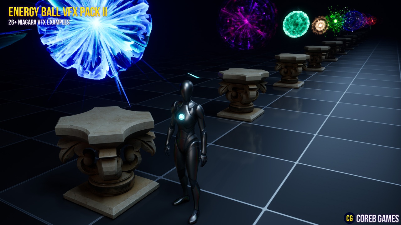 الوسائط 1 للقائمة Energy Ball VFX Pack 2