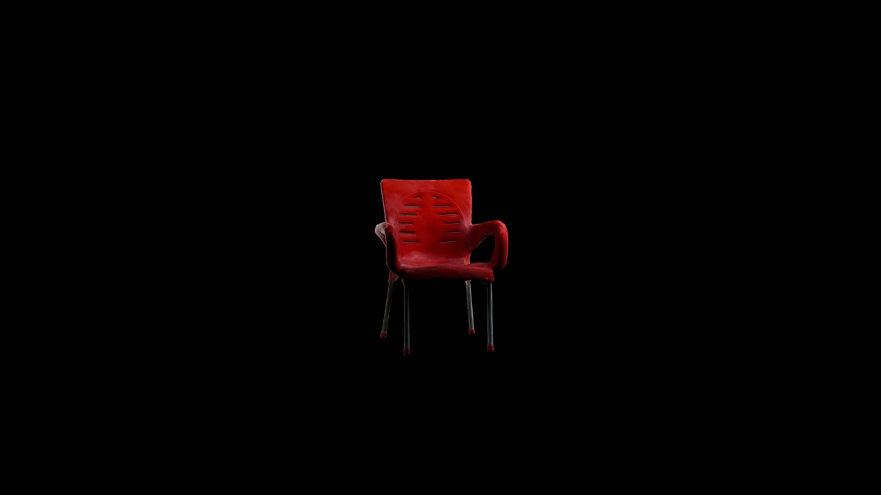 Media 1 for listing Red Basic Lawn Chair