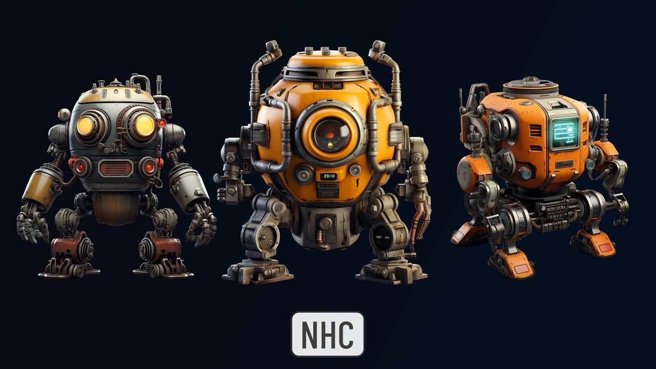 Media 1 for listing NHC - Dieselpunk Robots