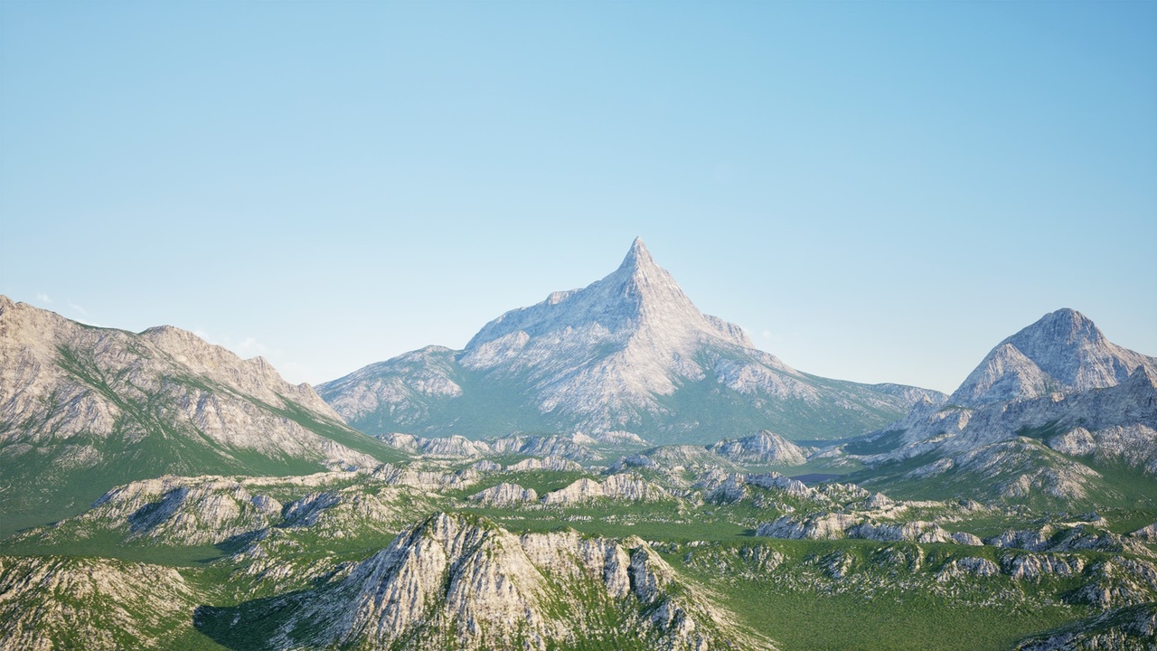 Media 1 for listing Mossy and Rock Mountains - Pack