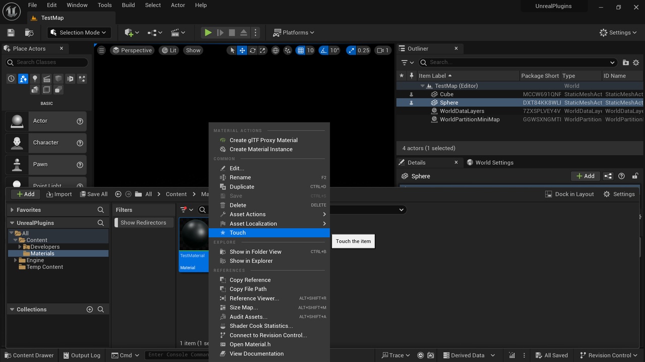 Media 1 for listing Package Touch Command