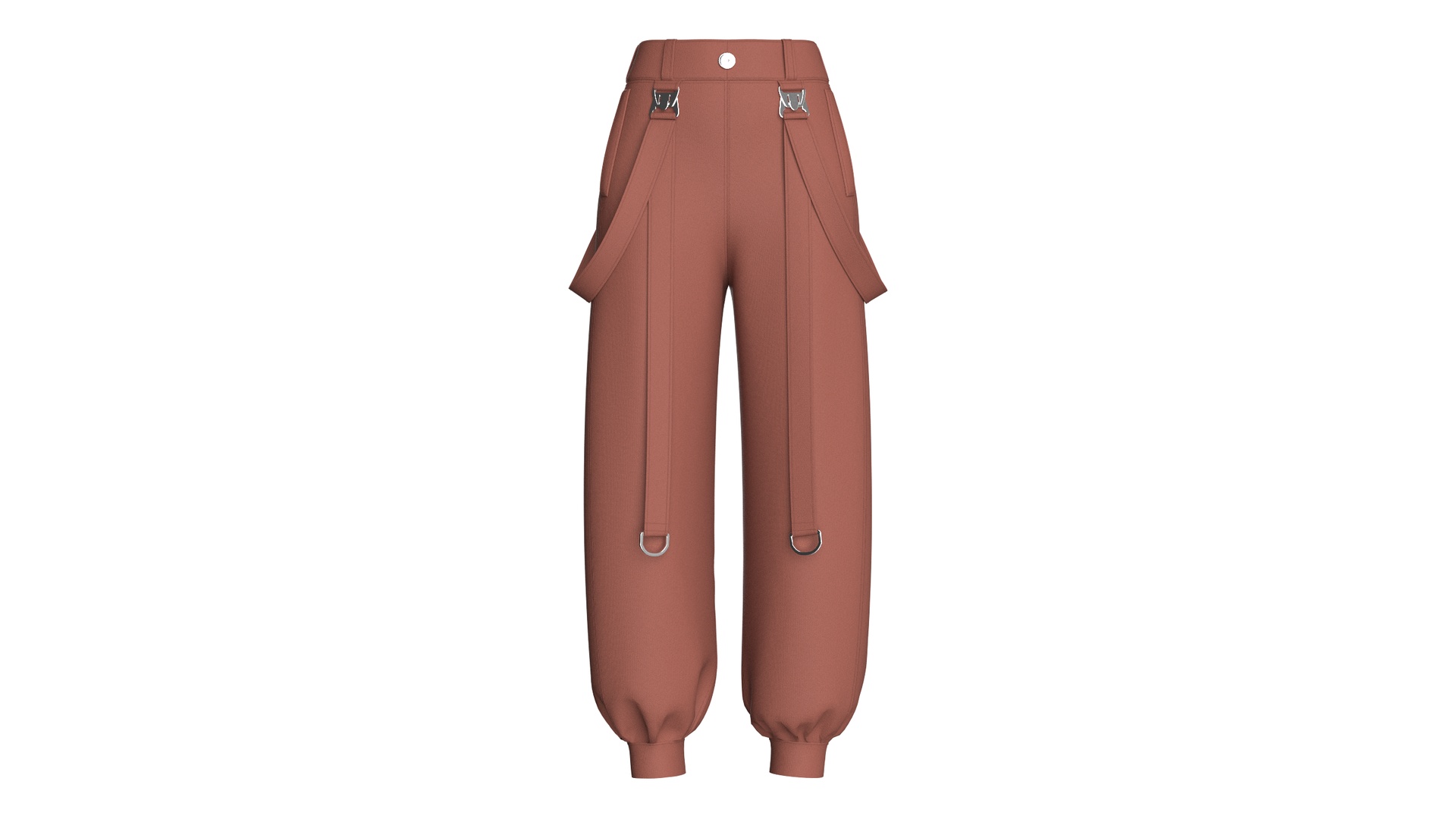 Media 1 for listing Girls Suspender Strap Utility Pants | High Poly