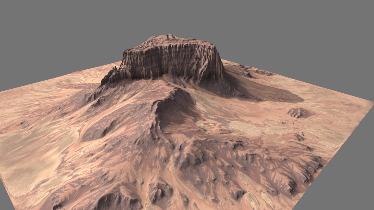 Media 1 for listing Desert Mesa Terrain