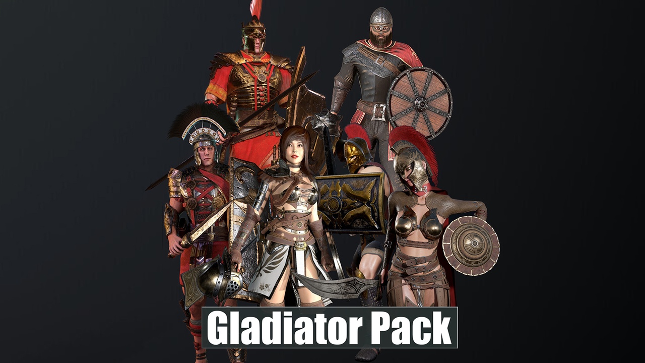 Gladiator Collection 제품 등록을 위한 미디어 1개