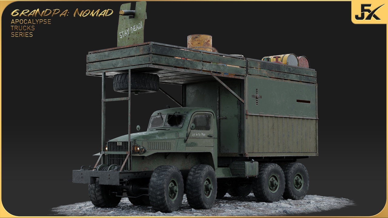 Media 1 for listing GrandPa:Nomad – Apocalypse Truck