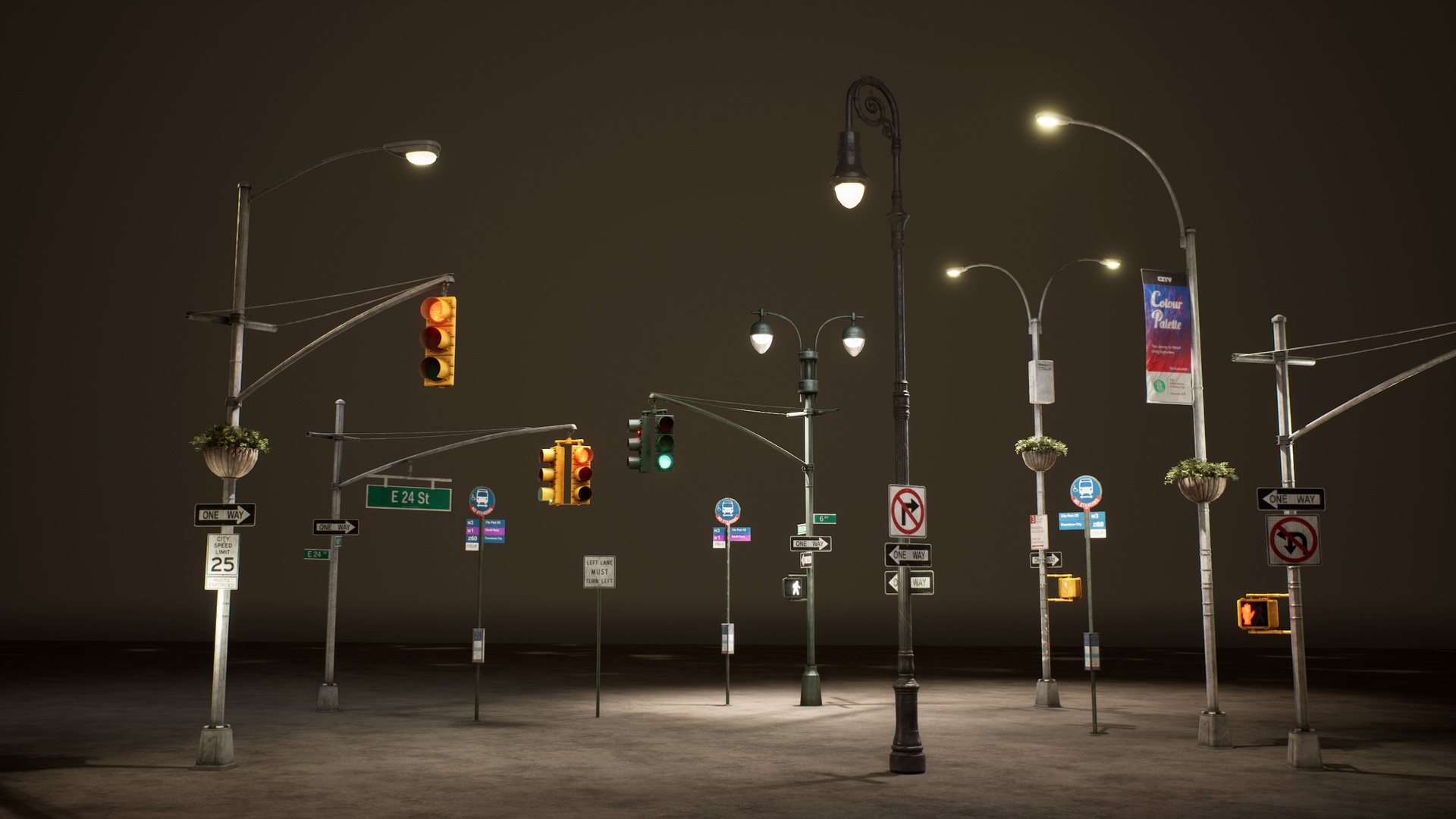 Media 1 for listing City Core - Traffic Lights Poles - New York