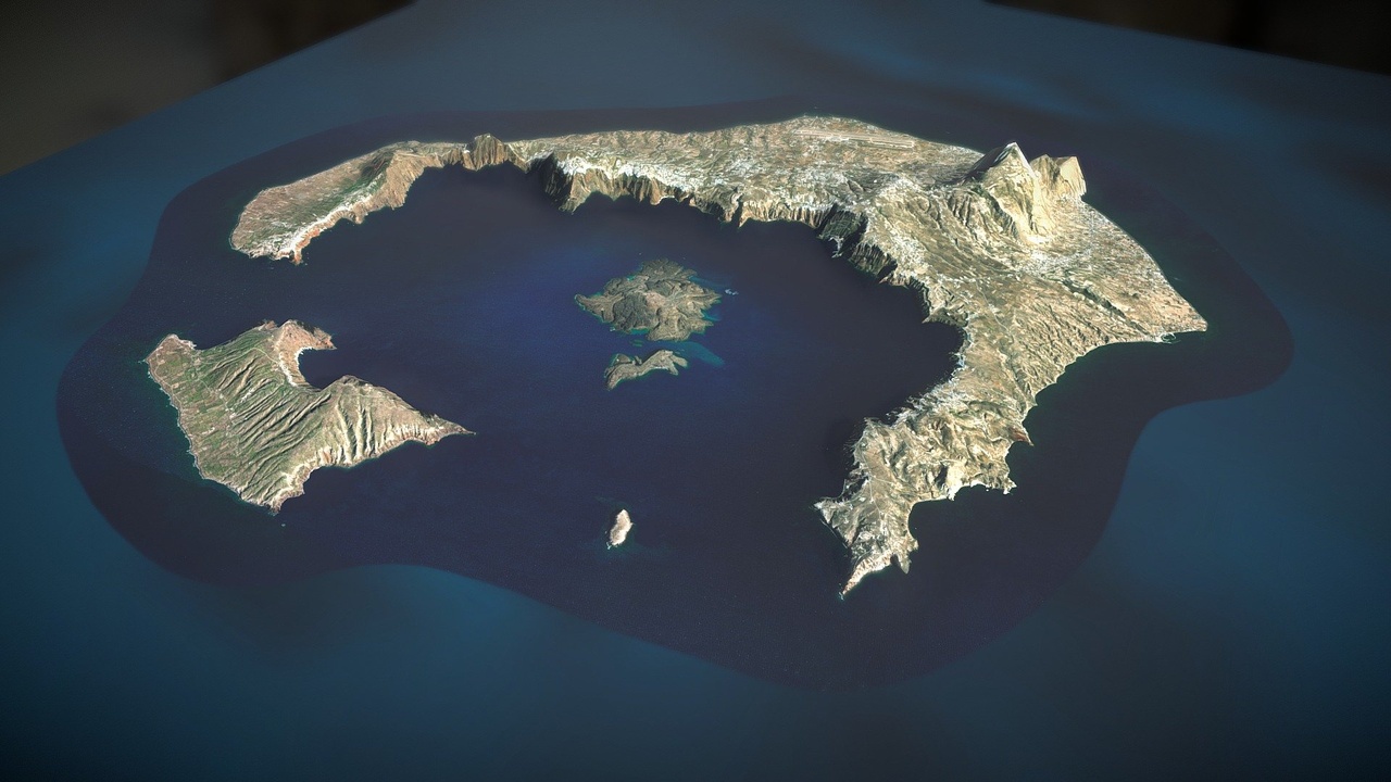 Media 1 for listing Santorini - Thera Greek Minoan Volcano Island