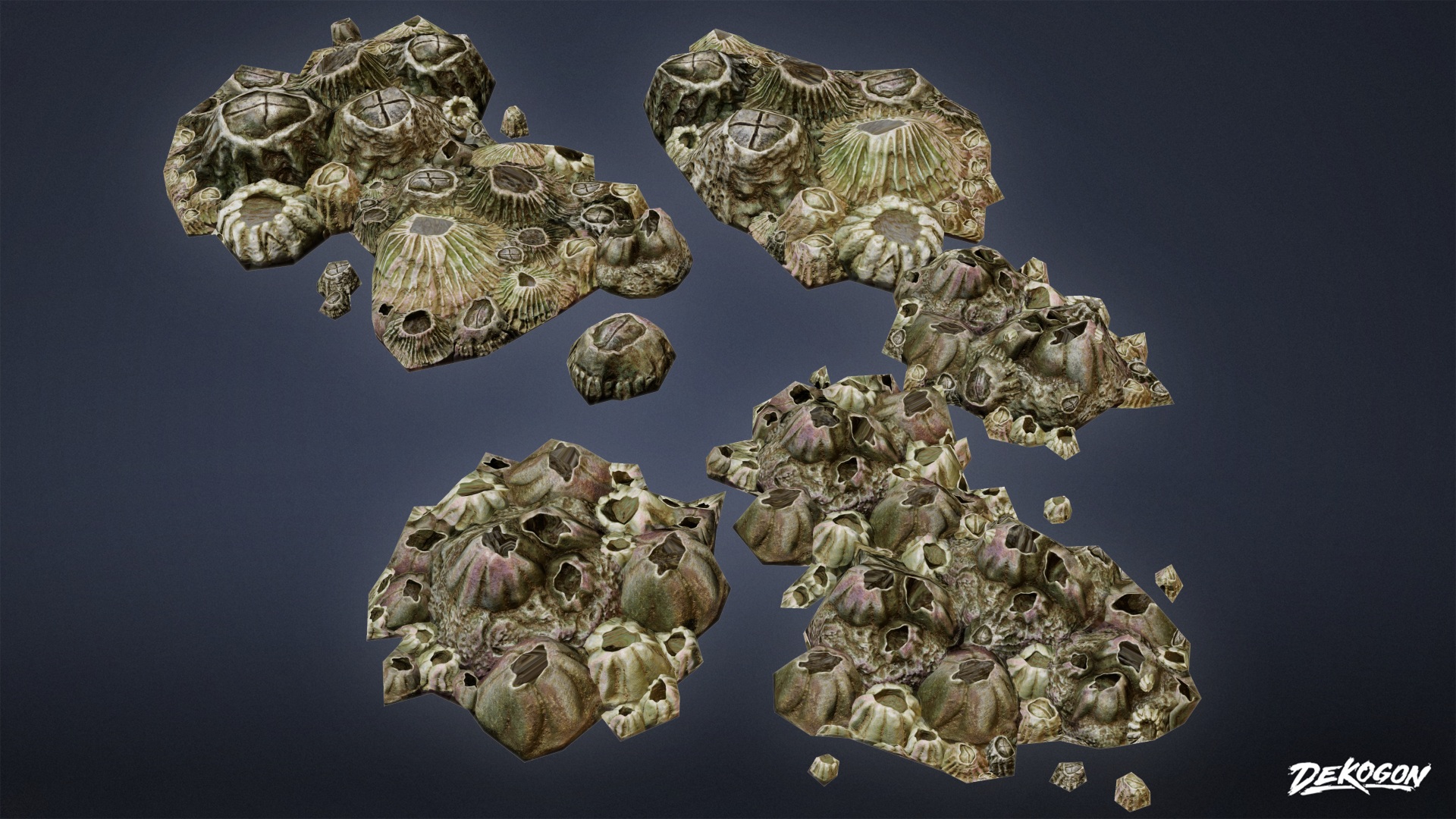 Barnacle Mod SD - Barnacles - PBR Game Ready | Fab