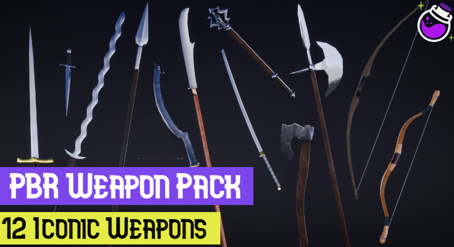 PBR Weapon Pack | Fab