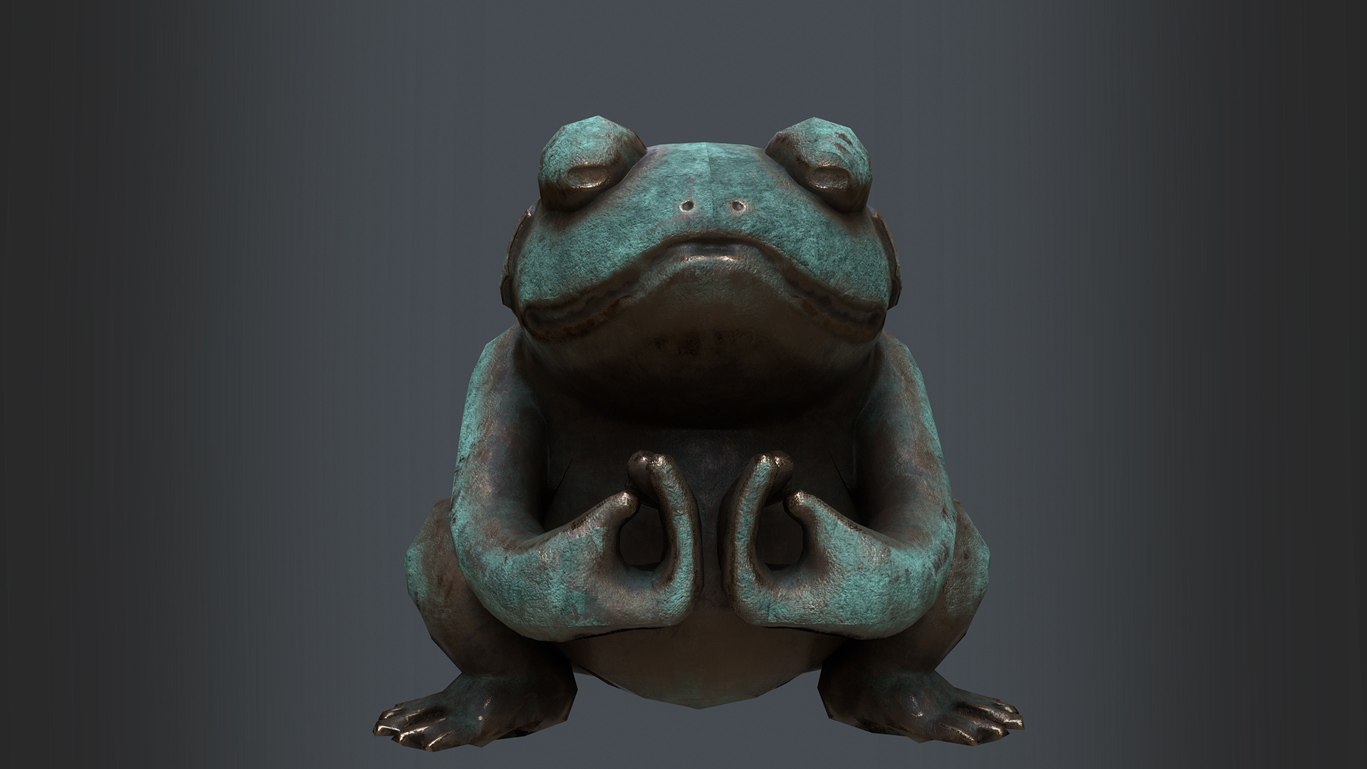 Frog sculpture | Fab