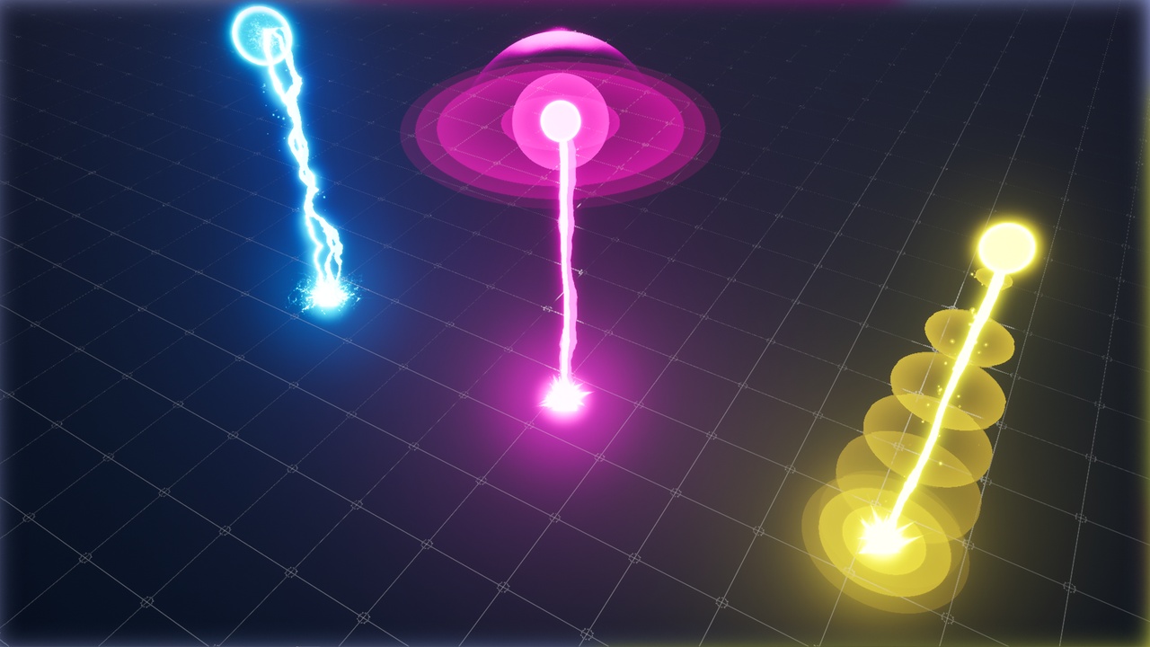 25+Stylized Beam VFX | Fab