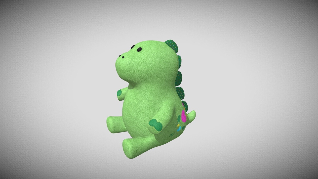 Media 1 for listing Pickles The Dinosaur Fan Art