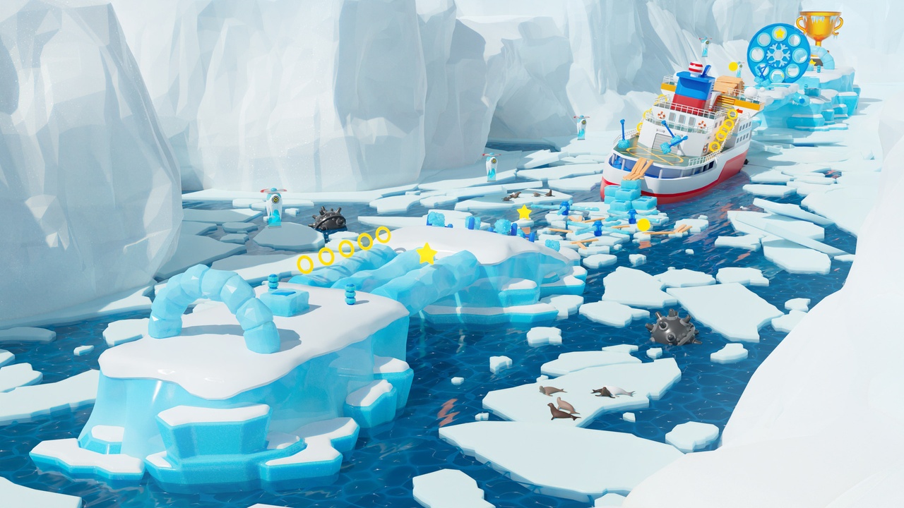 商品 Platformer 6 Winter - Low Poly 3D Models Pack 的媒体 1