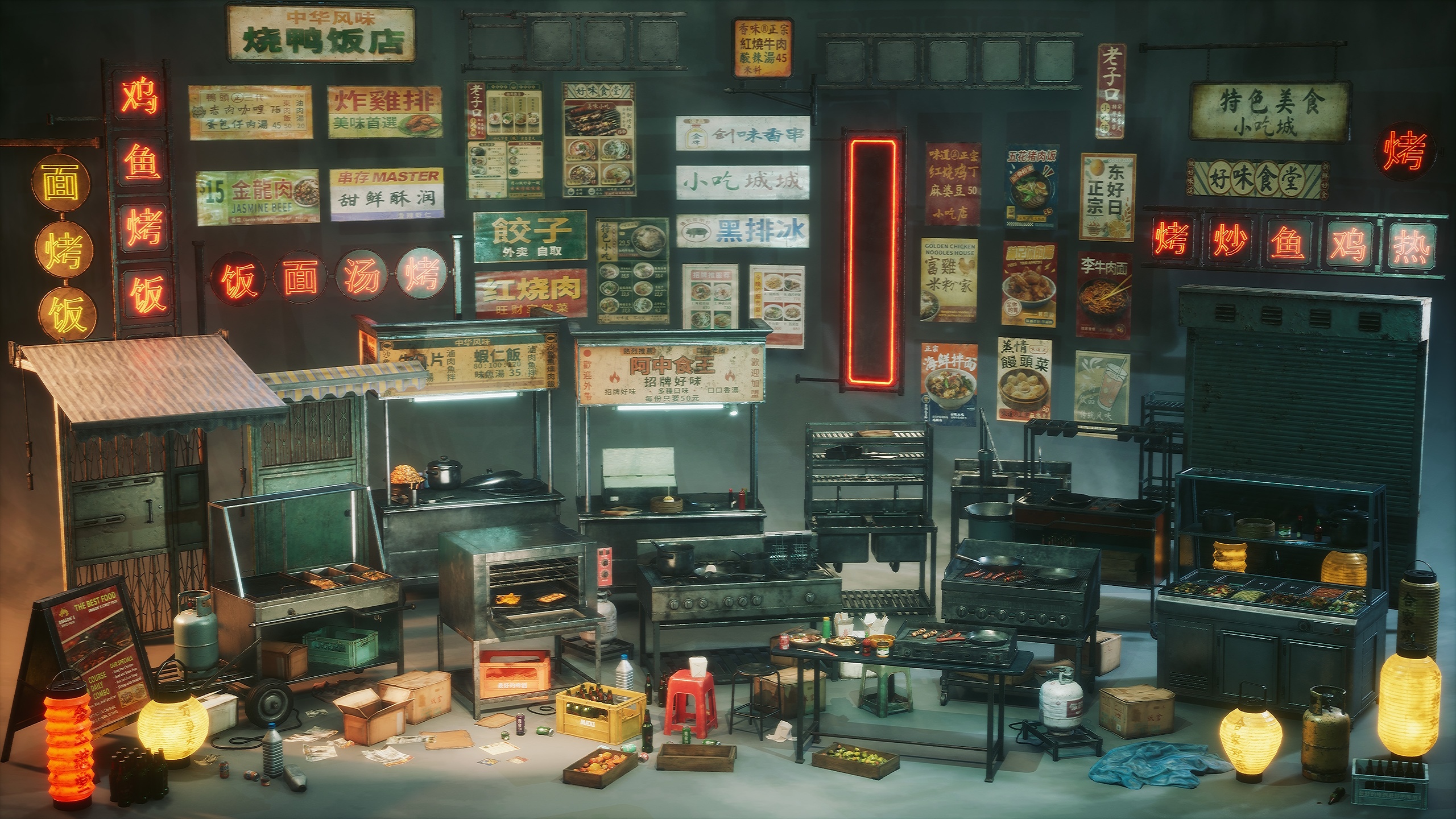 Media 1 for listing Jade Alley - Asian Street Food Pack