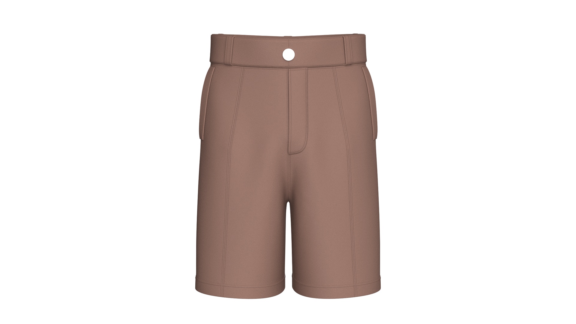 Media 1 for listing Men High - Waisted Shorts With Side Pocket | High Poly