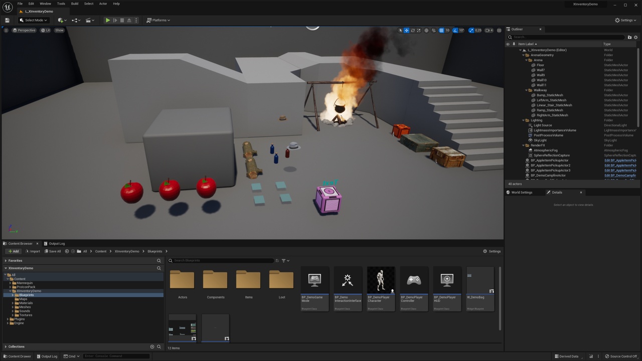 Media 1 for listing XInventory - multiplayer inventory system!