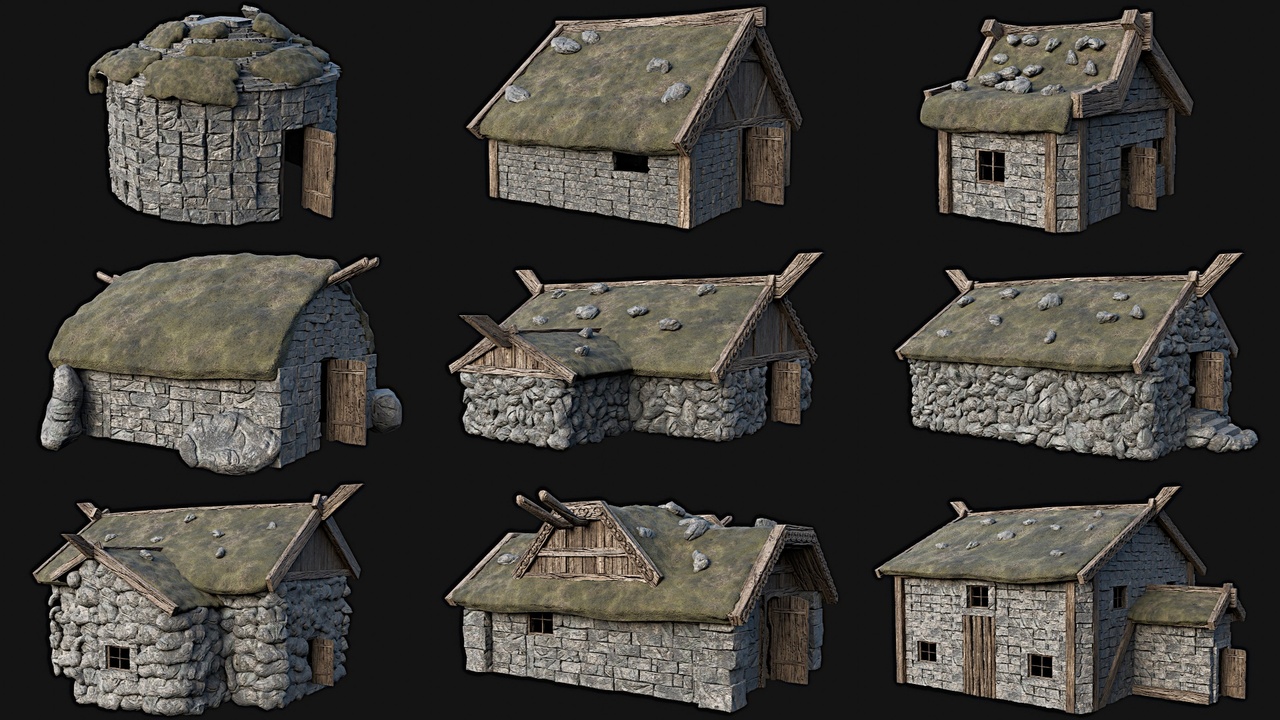 Viking Simple Turf Houses 제품 등록을 위한 미디어 1개