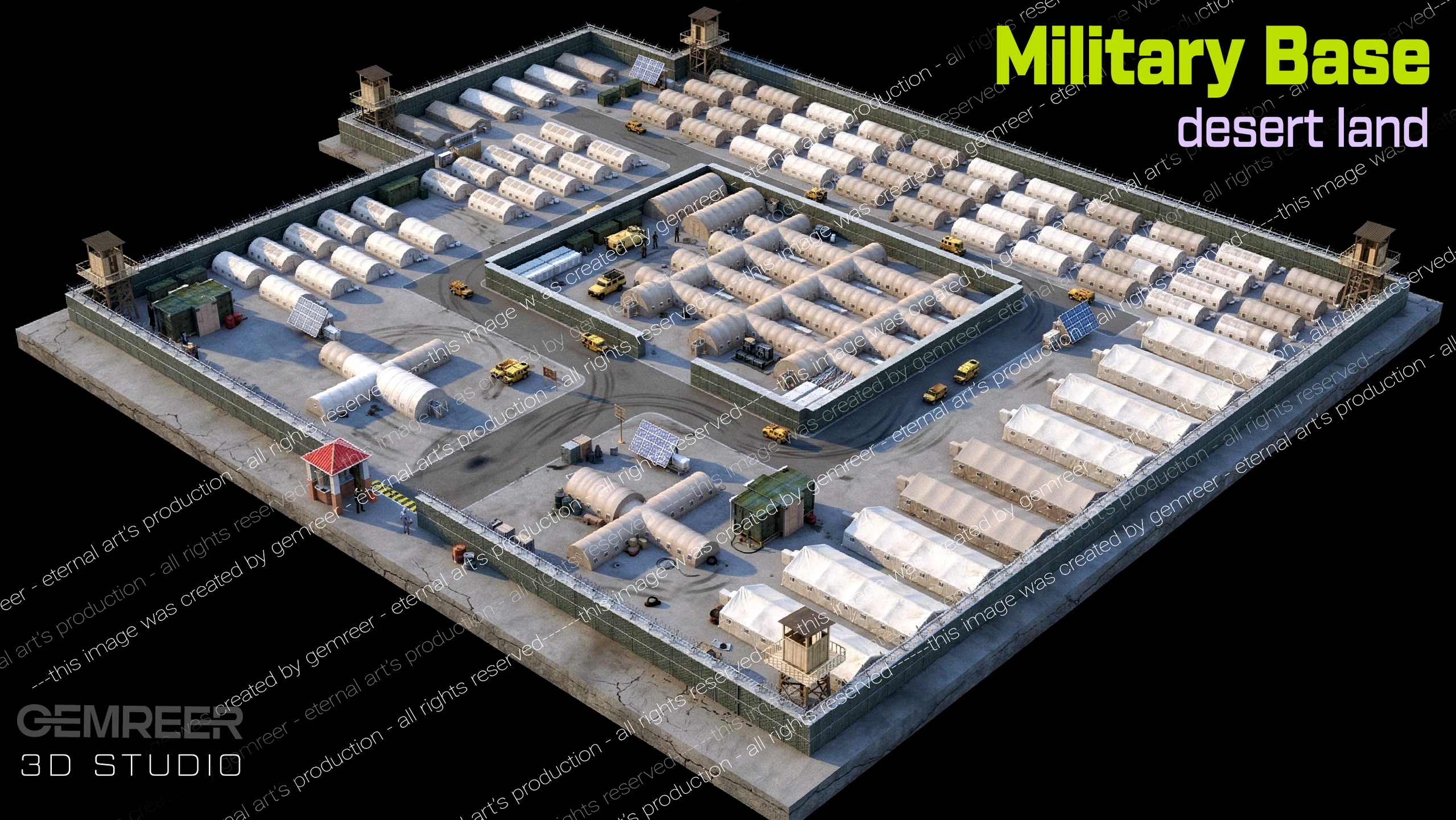 Media 1 for listing Military Base Premium Pack