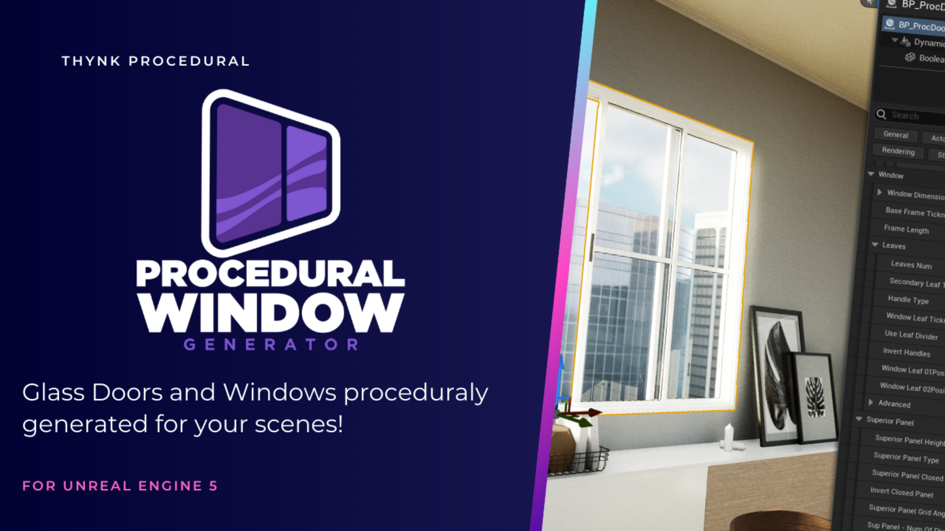 Procedural Window Generator | Fab