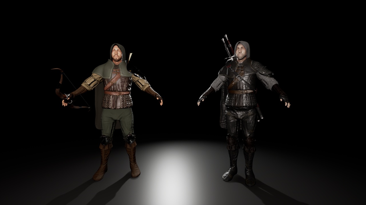 File multimediali per l'articolo Witcher style and Archer Bundle: 1