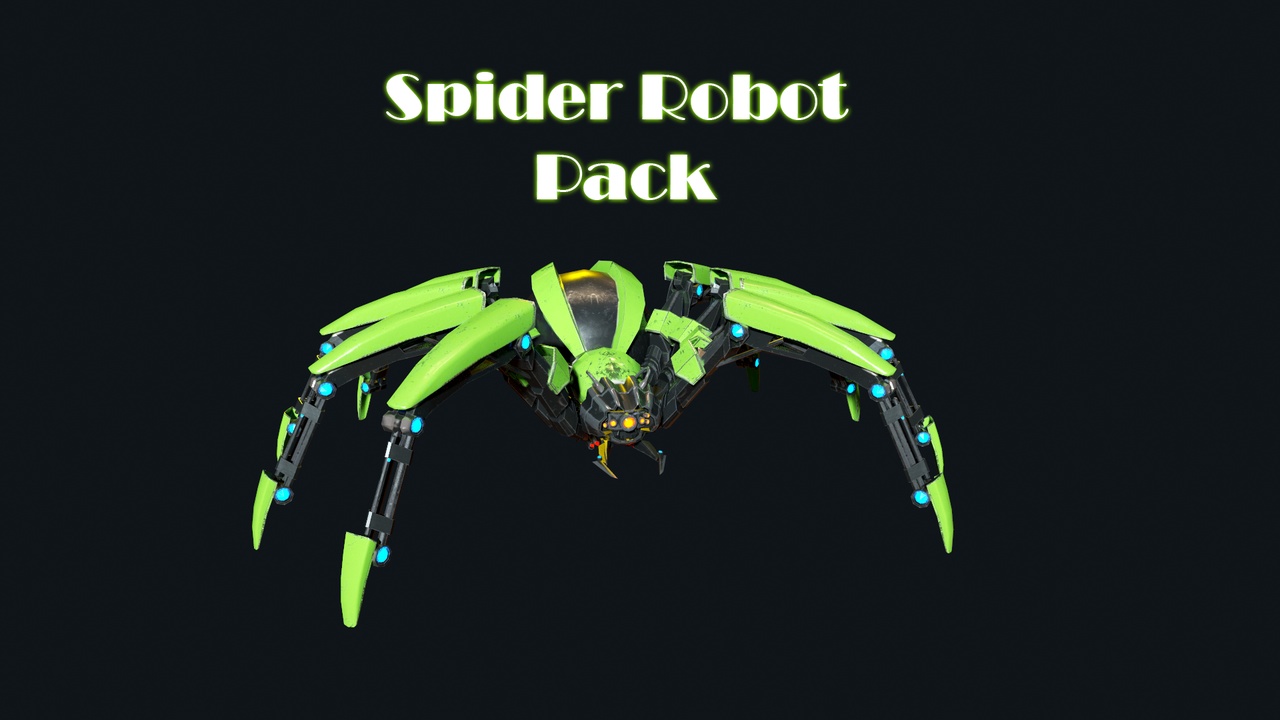 Media 1 for listing Spider Robot Pack