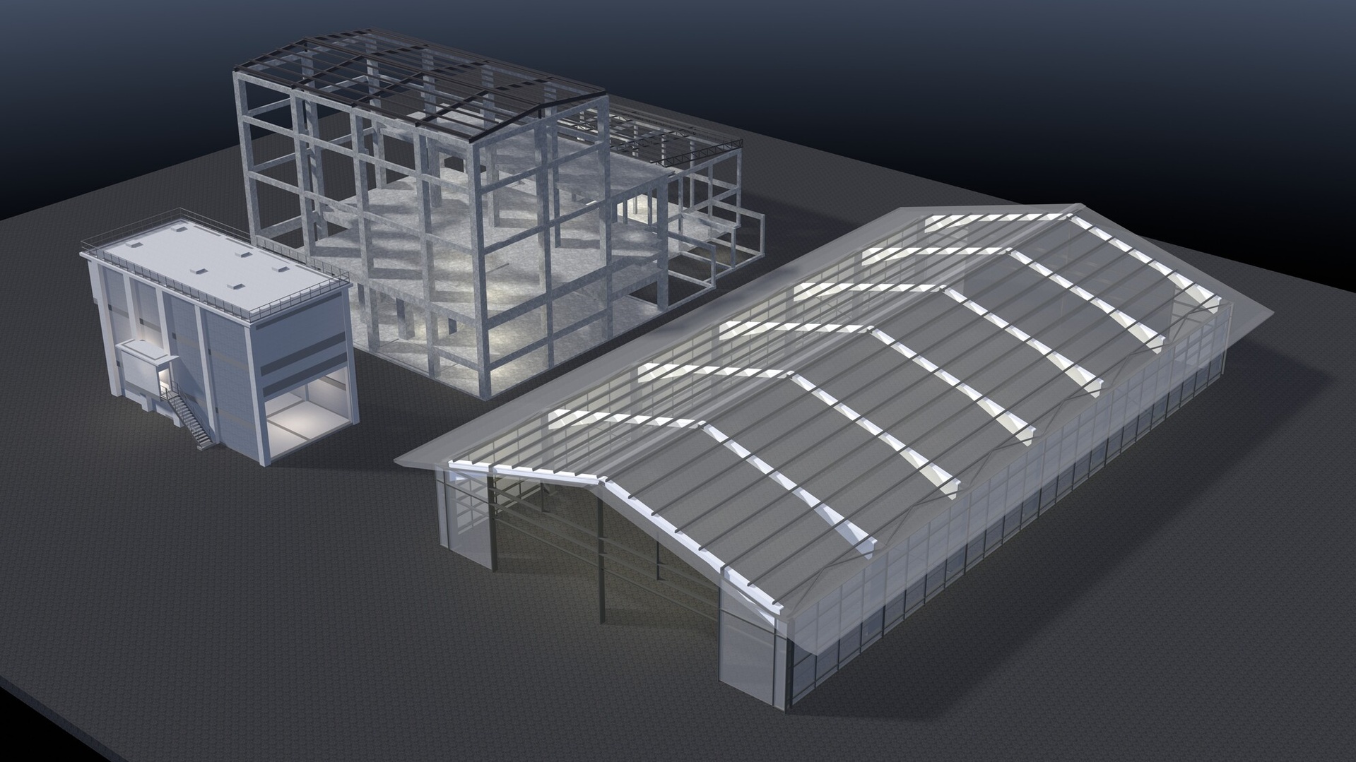 Standard Manufacturing Building Layout Industrial building layout 25-44 | Fab