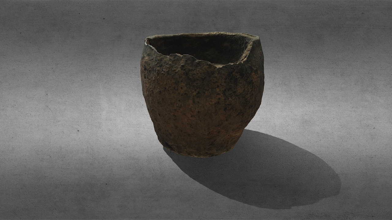 Media 1 for listing Barrel-shaped vessel Lusatian culture